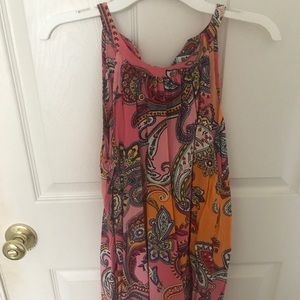 Old Navy pink printed dress